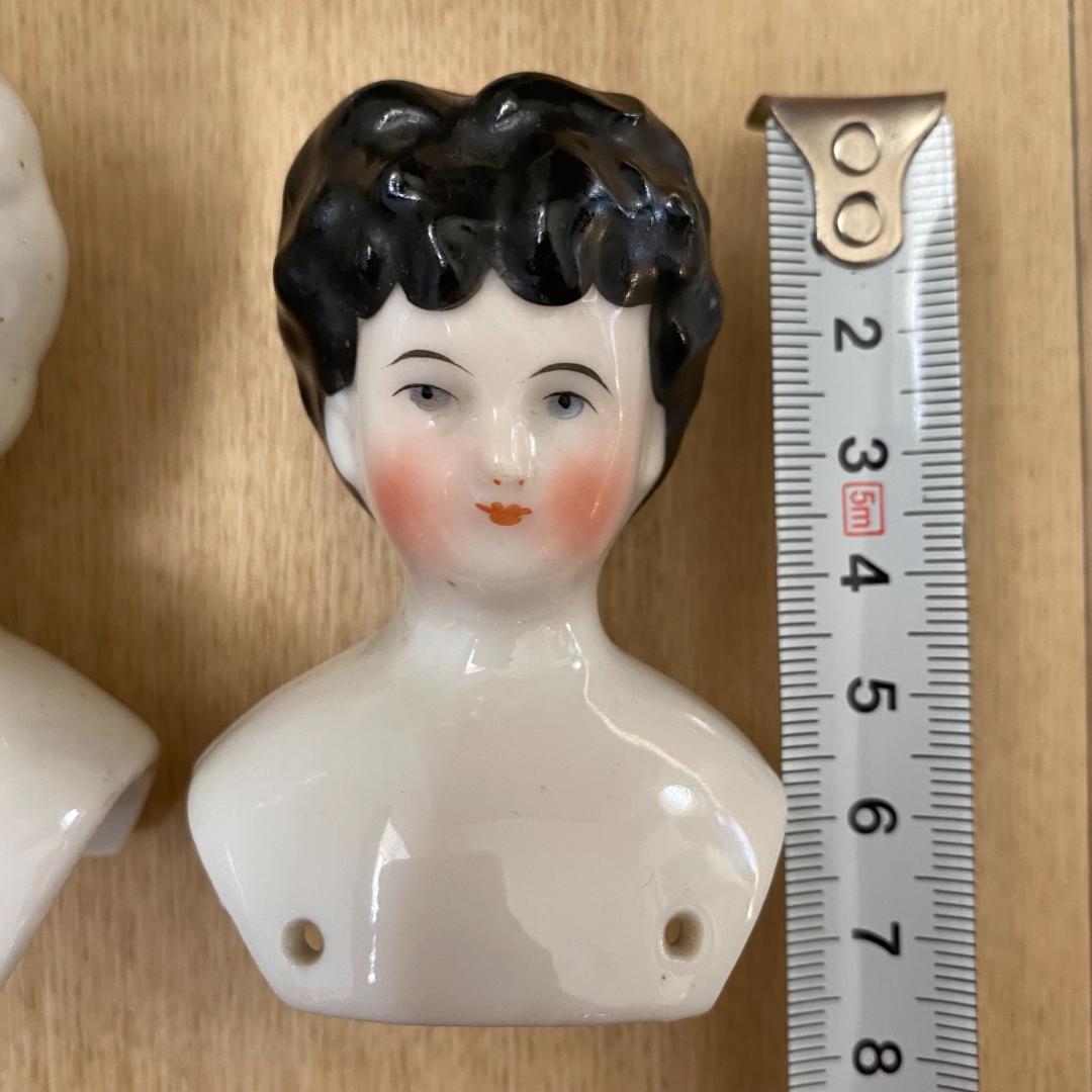 チャイナヘッドドール　ヘッドパーツ　３つセット♡