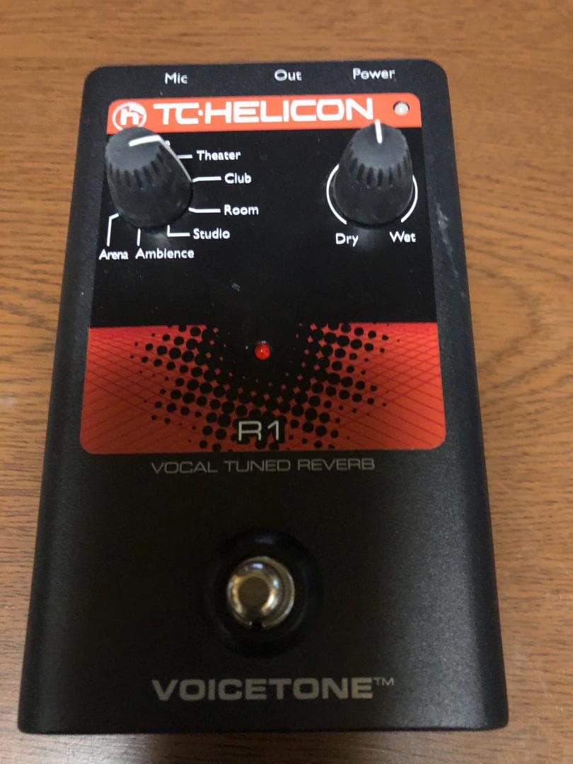 TC-HELICON VoiceTone R1 ボーカルリバーブ