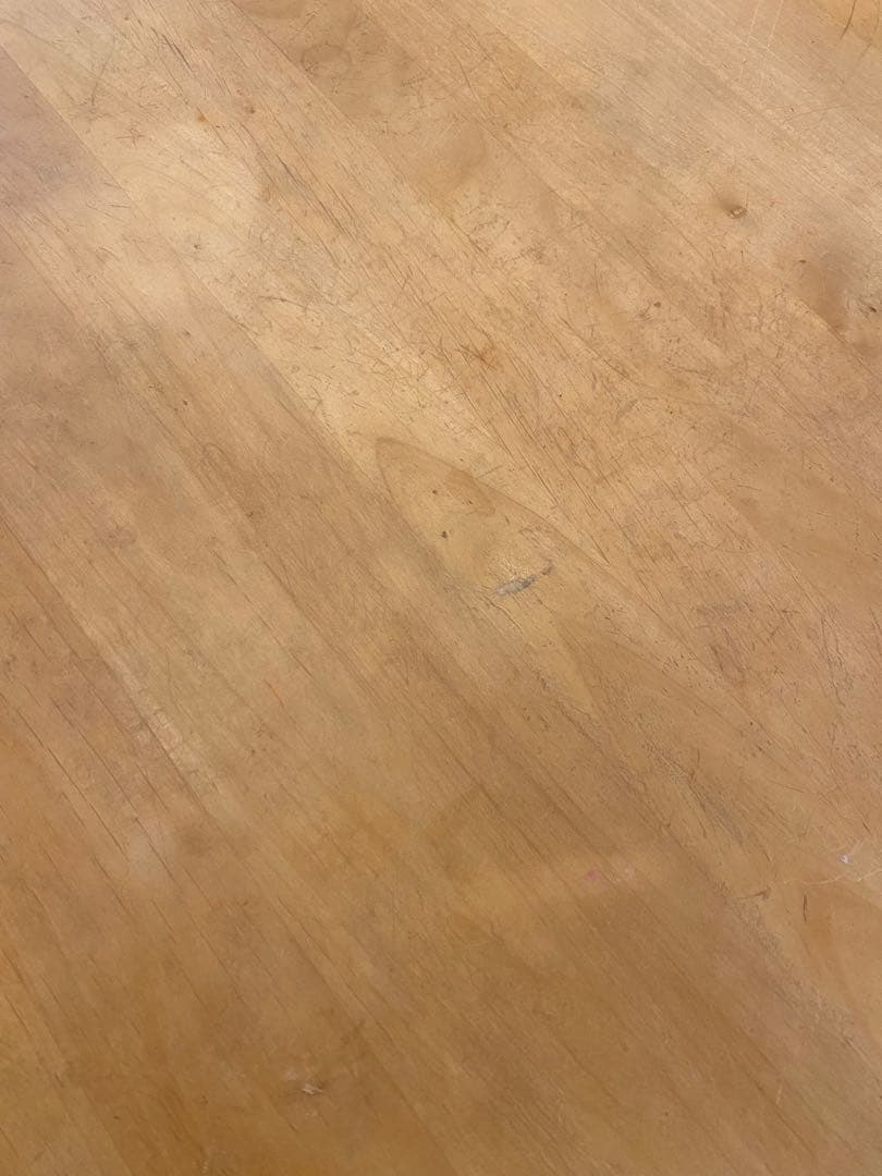 モモナチュラル　アルダー材　オイル塗装テーブル 4人がけ（数日内処分予定）