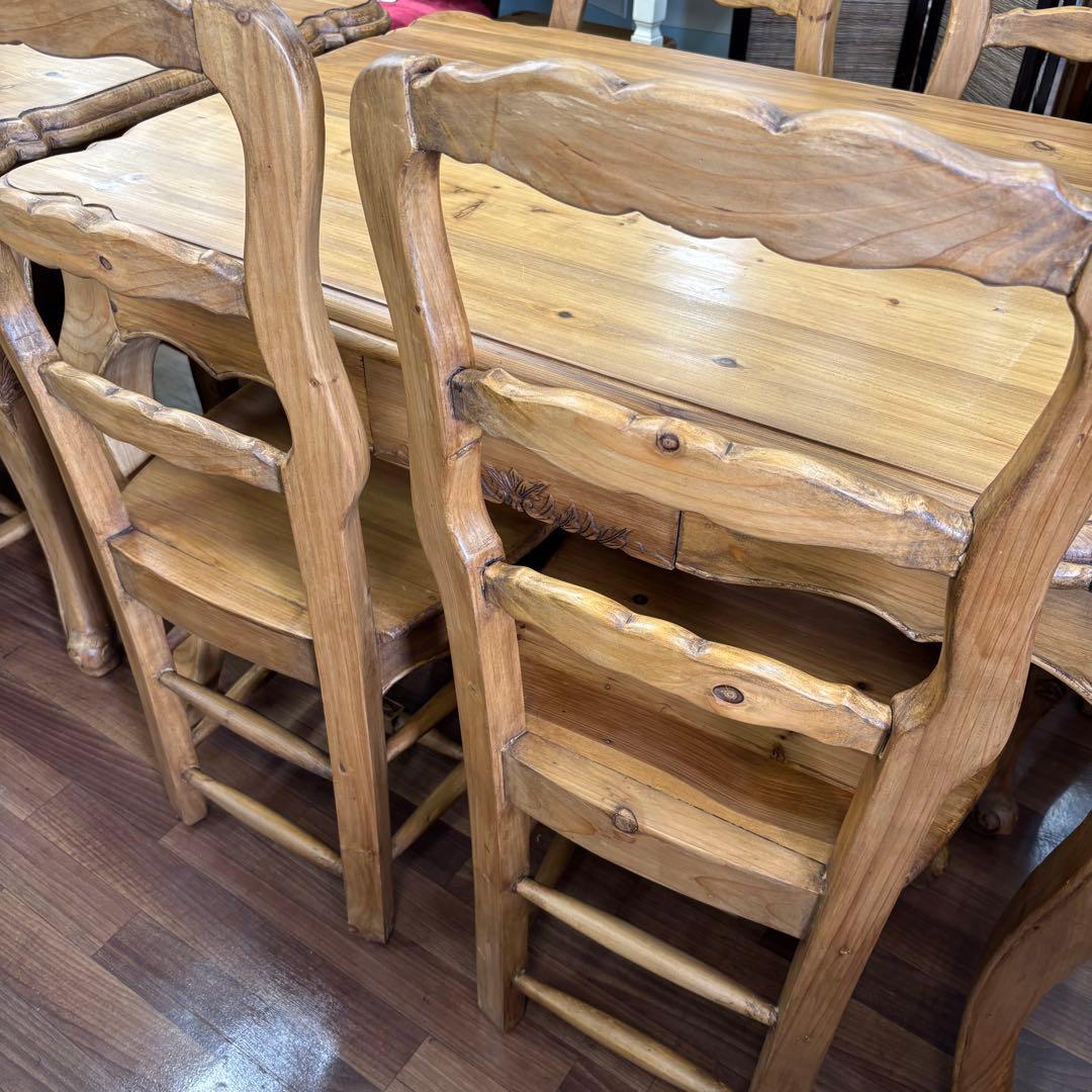 5点セット モンサンミッシェル ダイニングテーブル