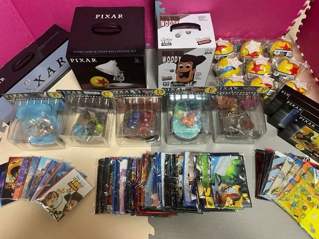 ピクサー ハッピーくじ ラストワン ウッディ PIXAR ディズニー コンプ