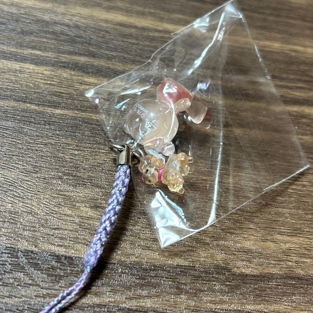 2010年　サンリオ　キティ　ベア　プードル　根付　ストラップ
