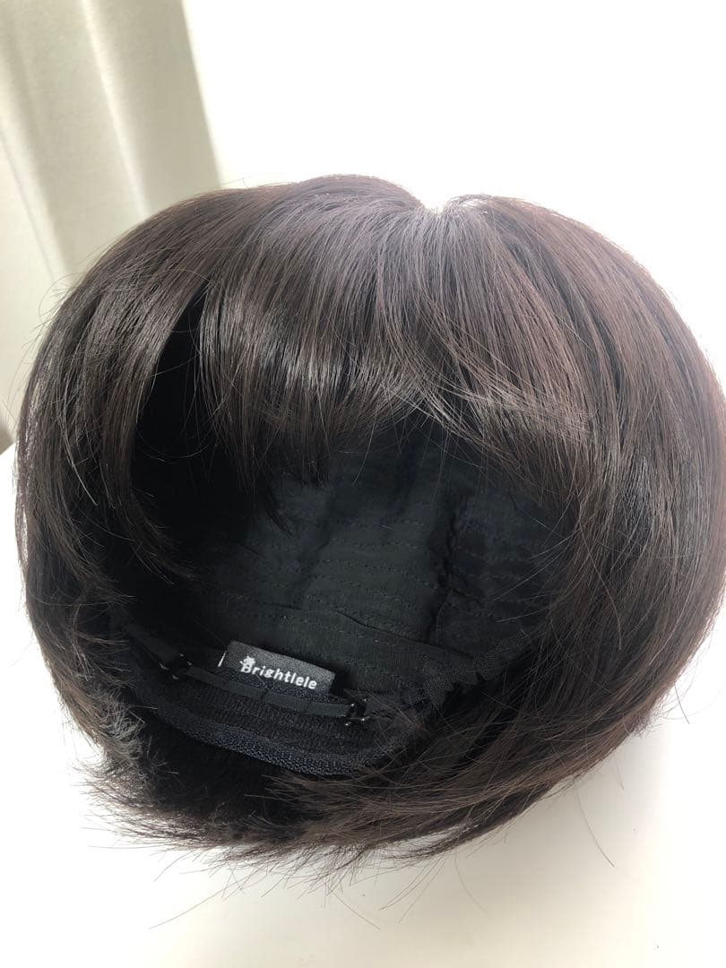 ブライトララ カルムショート 人毛50％ 前髪カット済み