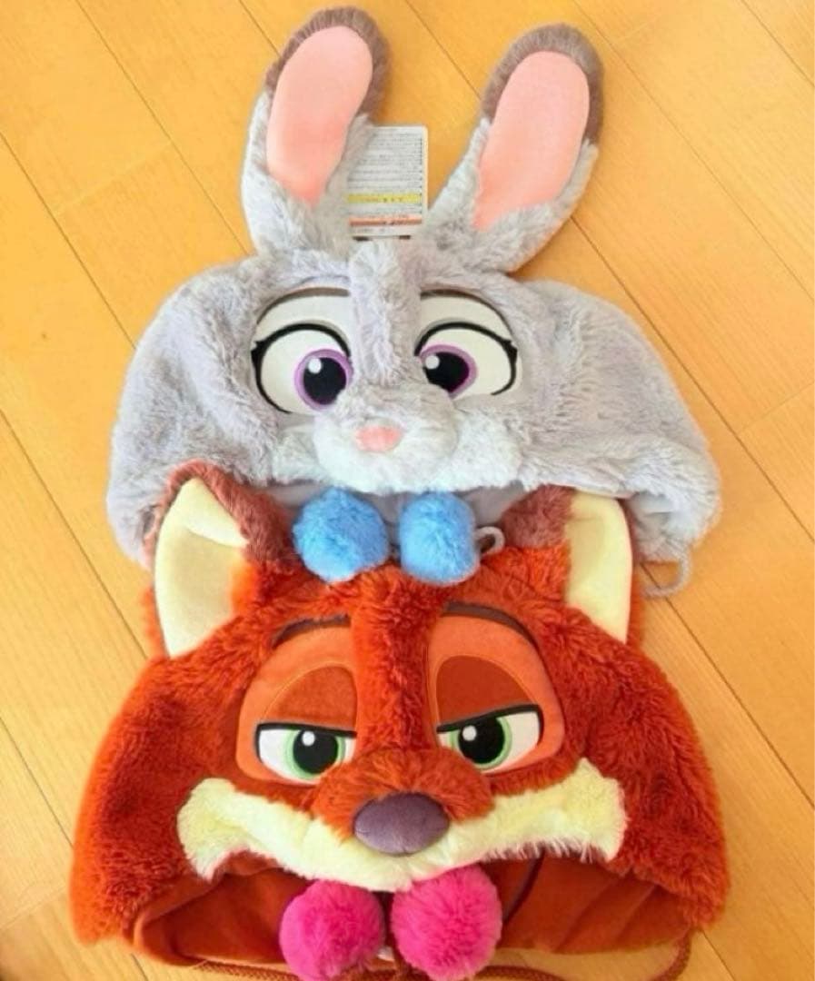 ズートピア ファンキャップ　ニック　ジュディ