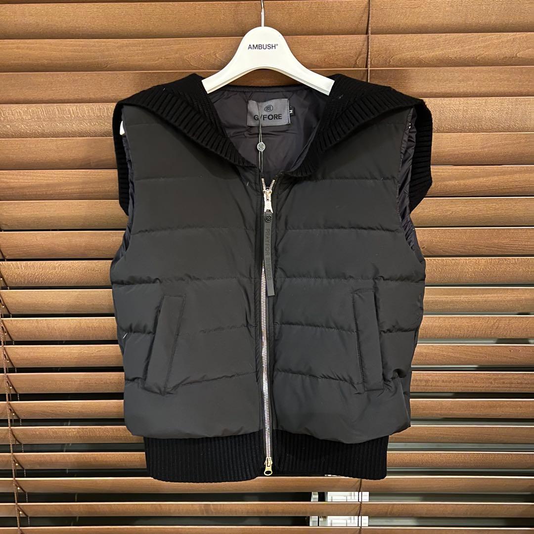 【黒M】G/FORE ジーフォア ゴルフ レディース ダウンベスト