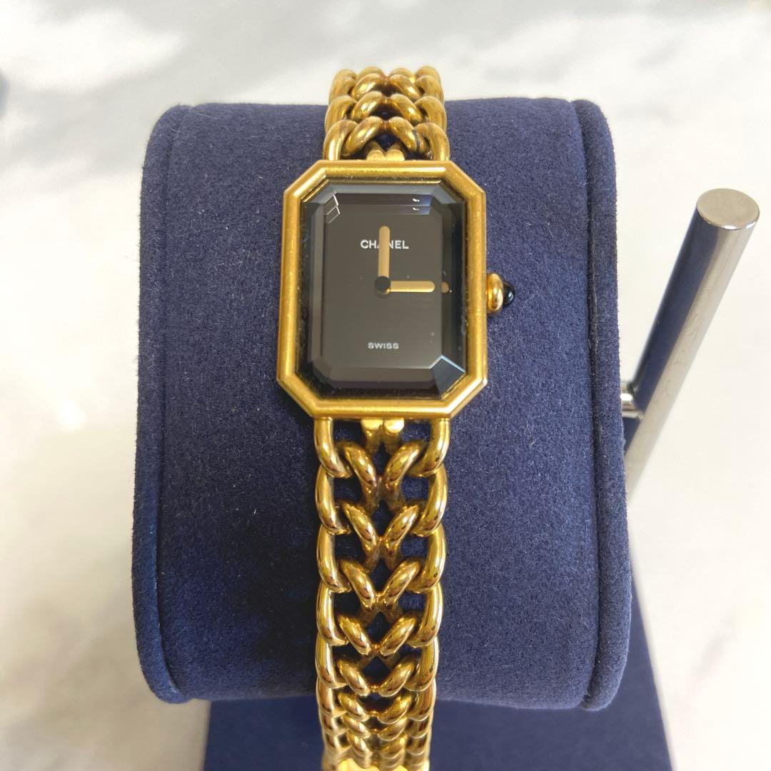 ＋【不動】シャネル CHANEL プルミエール　クォーツ レディース