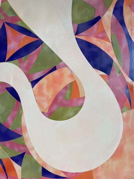 油絵　現代アート　愛　Ⅳ  作者　あんどうまさひろ　油彩画