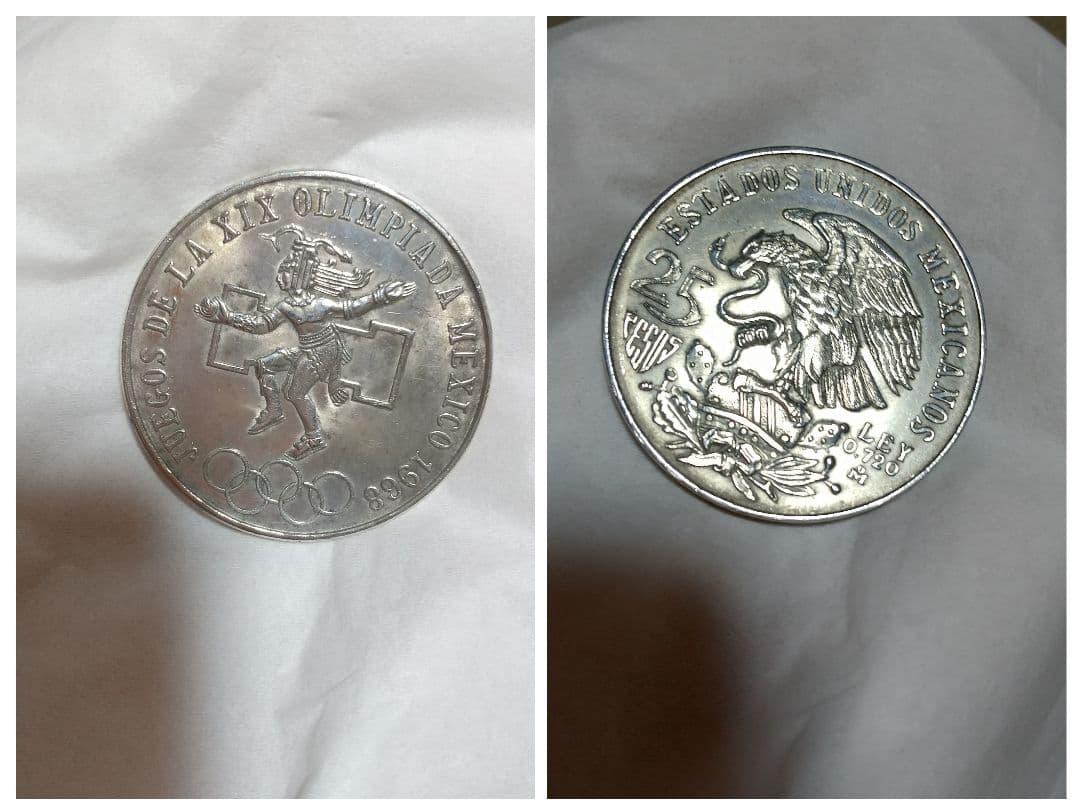 Mexico 25ペソ銀貨