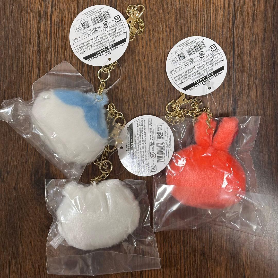 ちいかわ　いつもとちがうよおかおマスコット3種セット