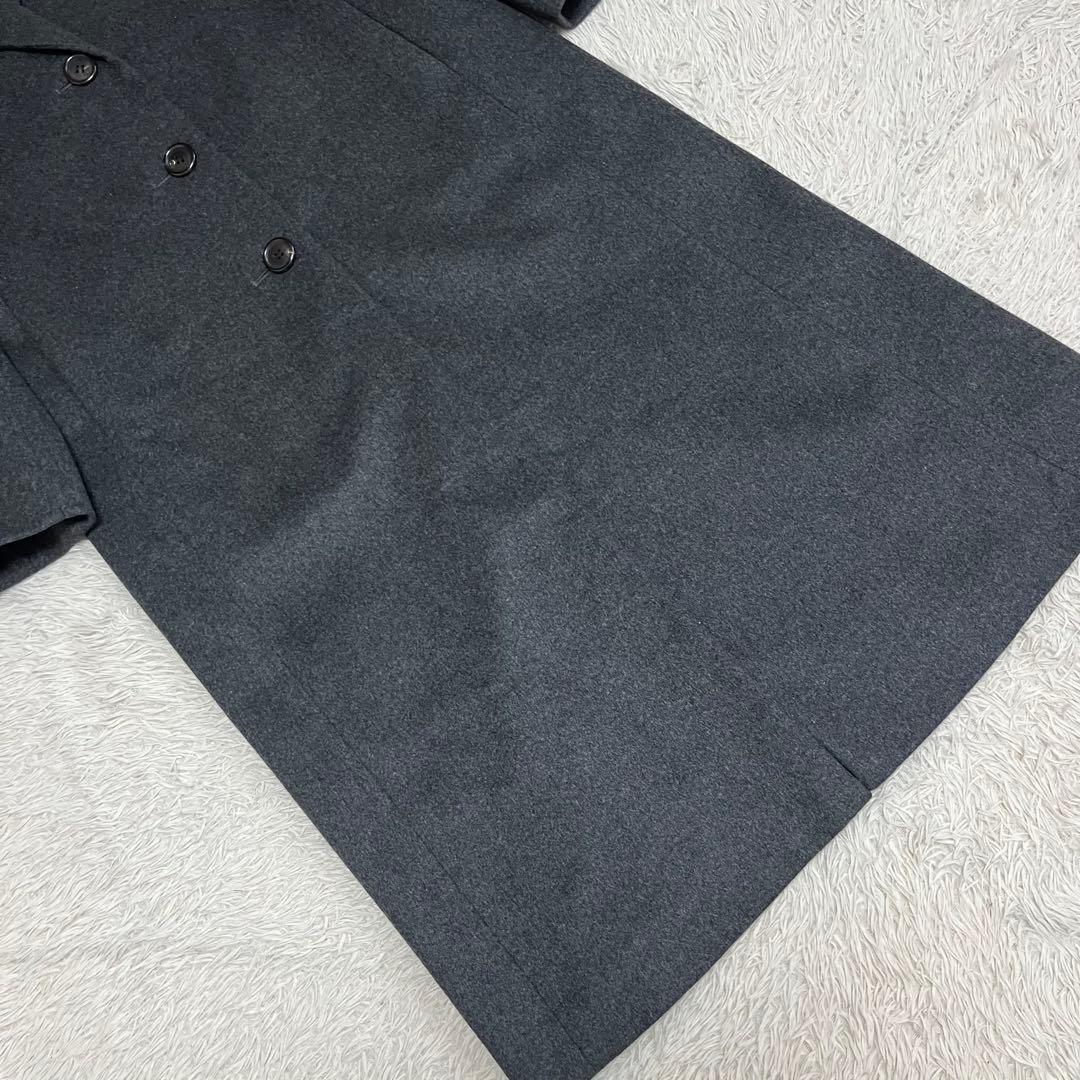 【未使用級】キャノンクリエイション マキシ丈 カシミヤ100% チェスターコート