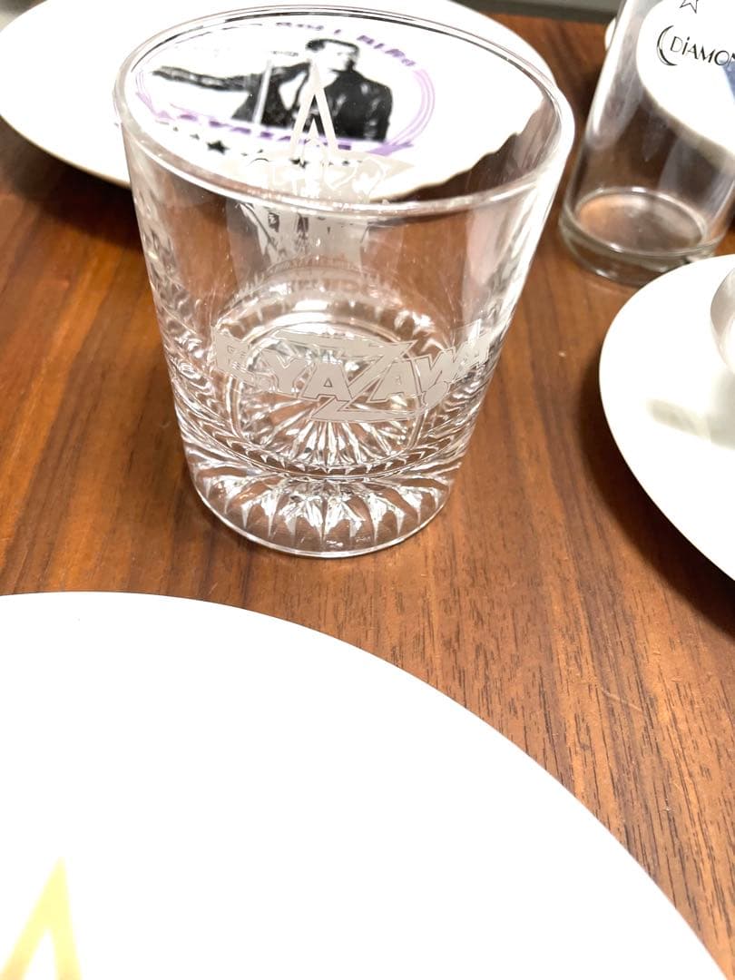 矢沢永吉　グラス　ロックグラス　コーヒーカップ　皿