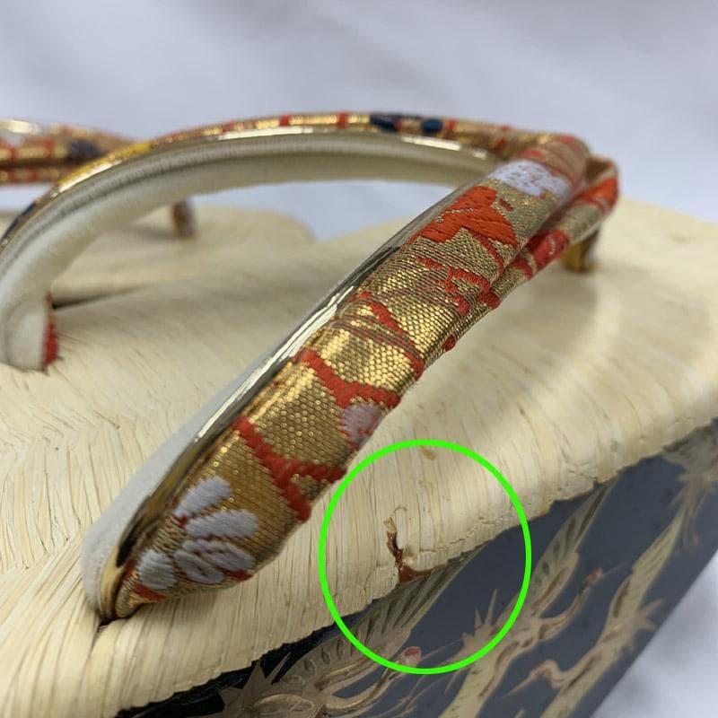 511ag51■七五三 七歳 女児 こっぽり/ぽっくり/おこぼ 本畳表 草履■