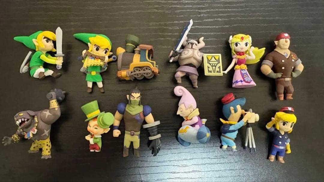 ゼルダの伝説　風のタクト　大地の汽笛　夢幻の砂時計　フィギュア