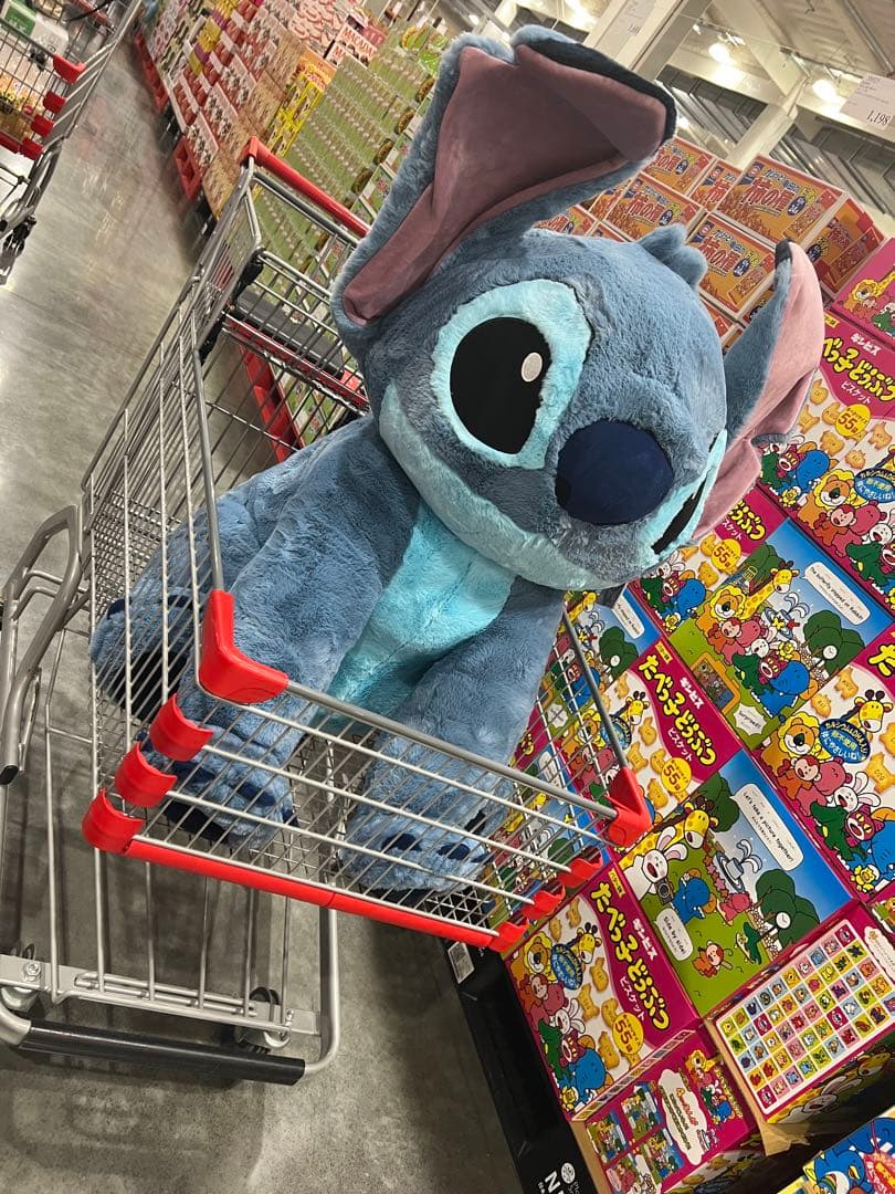 コストコ スティッチ ぬいぐるみ 特大