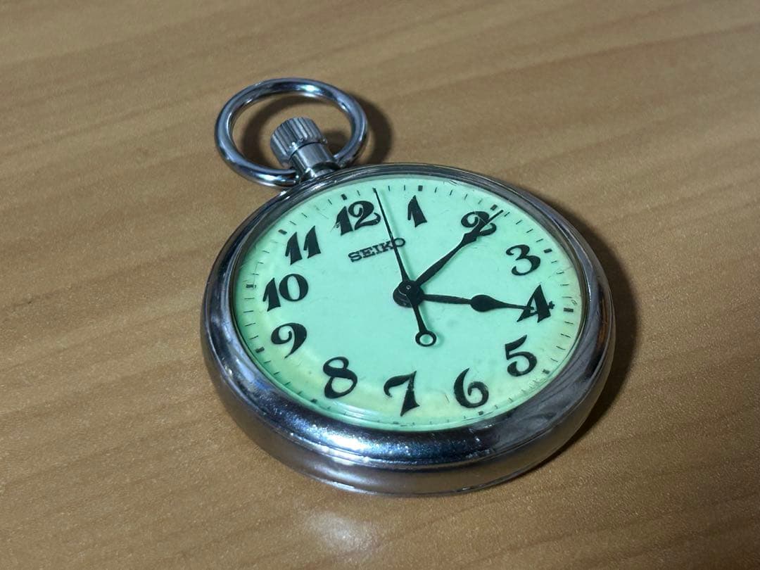 木*一様 JR西日本懐中時計 ルミブライト仕様 動作品