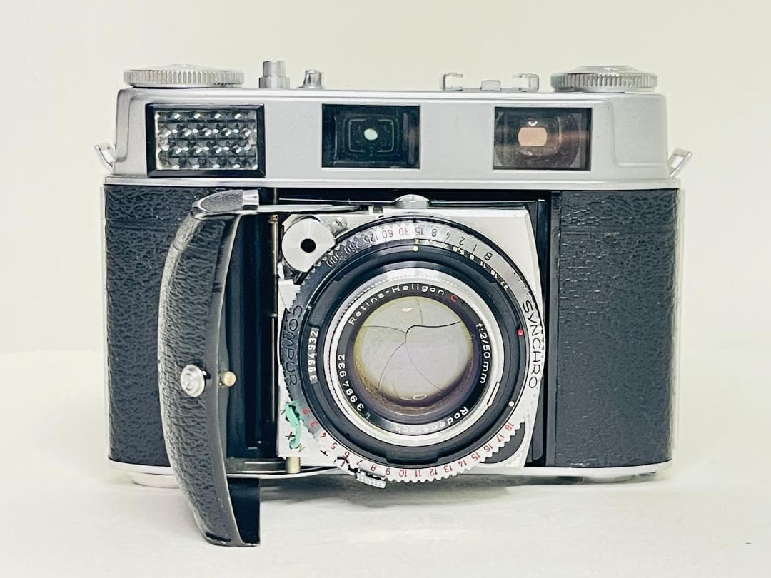 希少！KODAK コダック Retina IIIC 大窓 レチナ 蛇腹 フィルム