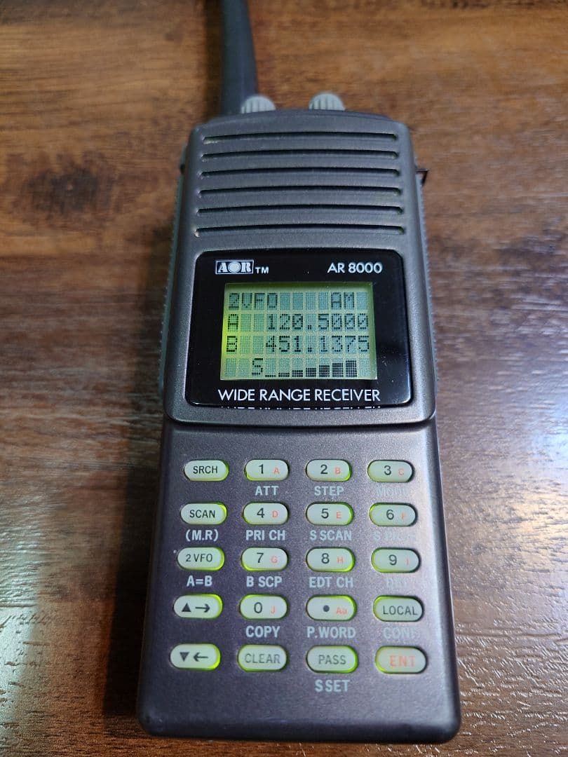 AOR AR 8000 ワイドレンジ受信機　綺麗な状態です