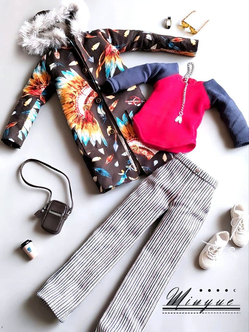 インテグリティトイズ オム インディアン柄コートコーデセット