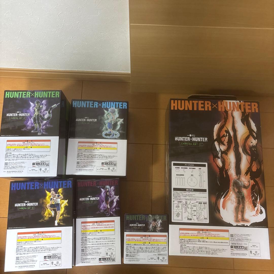 くー　ハンターハンター　一番くじ　 A賞B賞C賞 D賞 E賞ラストワン賞