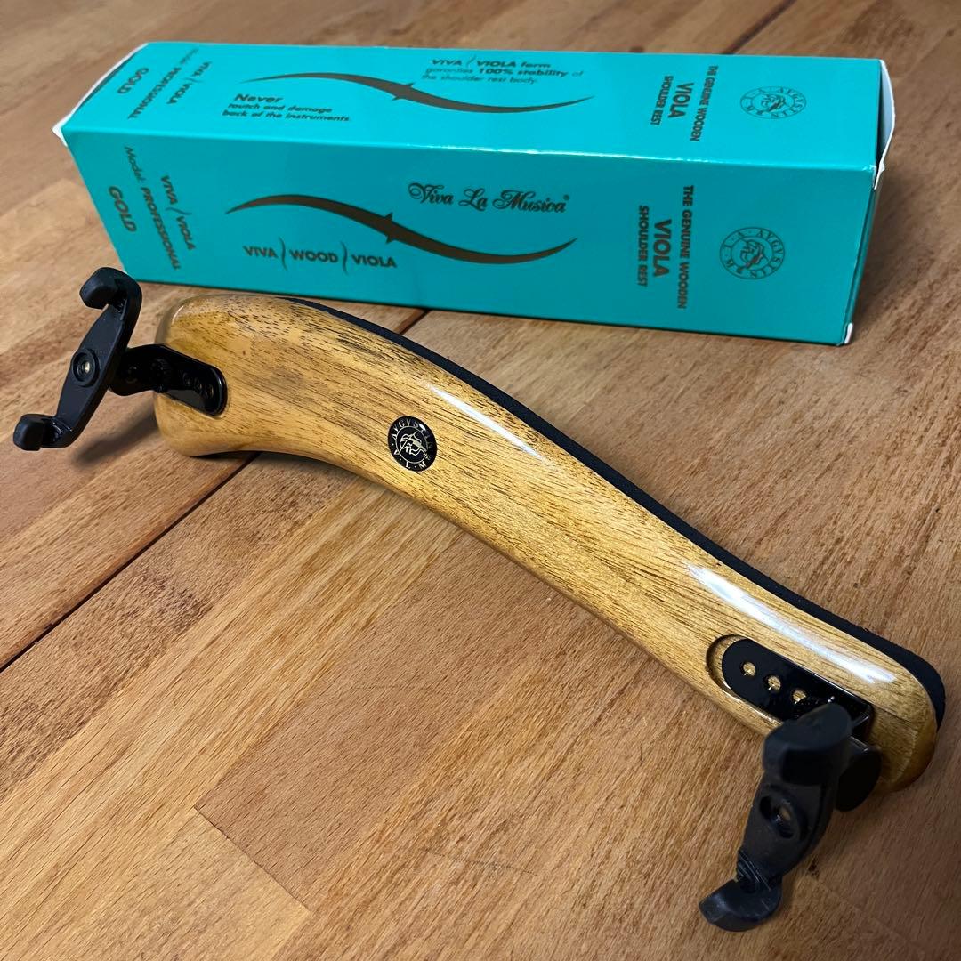 ビオラ　肩当て　Viva Musicaビバラムジカ　メイプル Black