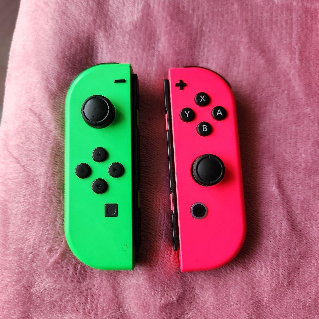 Nintendo Switch グリーン/ピンク