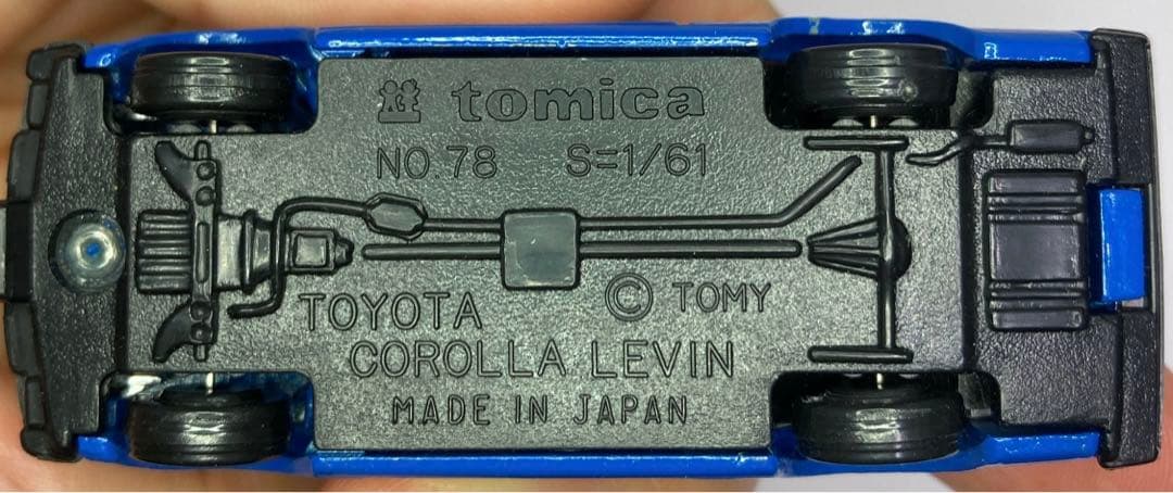 ★高島屋特注オリジナルトミカ★トヨタ カローラレビンクーペ＆30レビン 日本製！