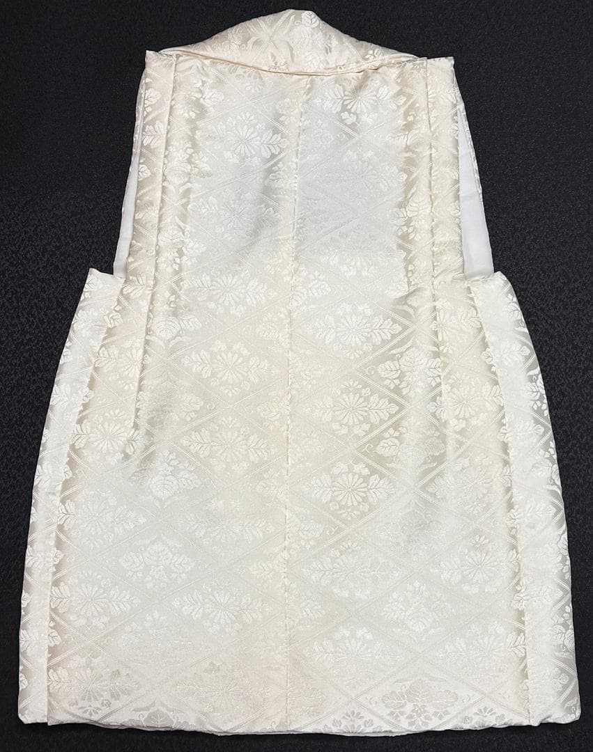 新品 七五三 男児 3歳 正絹 被布コート 正絹綸子