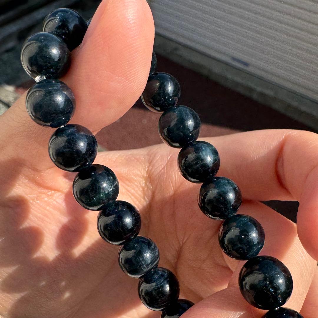 インディゴライトトルマリン　ブレスレット（9mm）