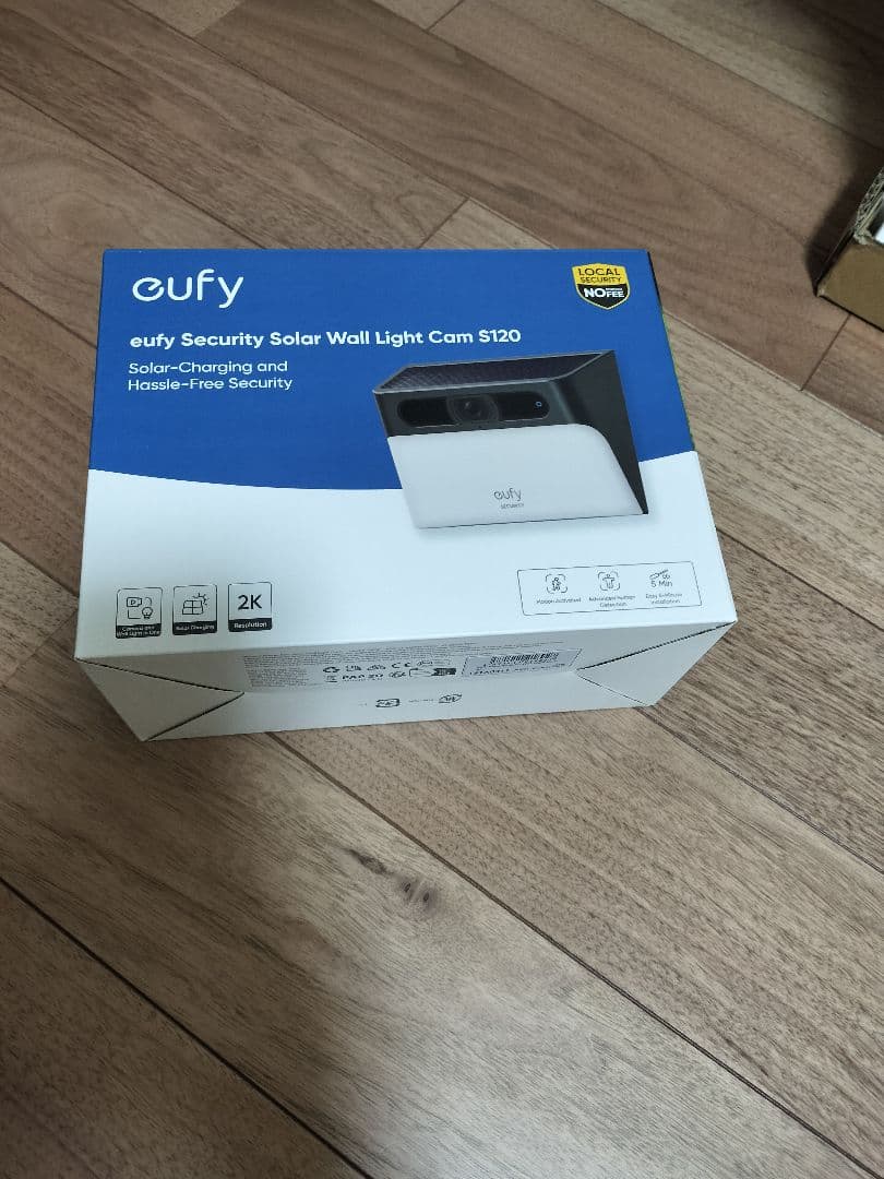 【新品未開封】Solar Wall Light Cam S120
