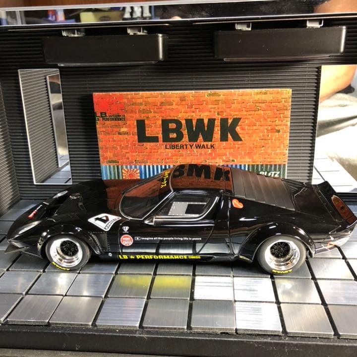 GT SPIRIT 1/18 ミウラLB Works ADVAN ①