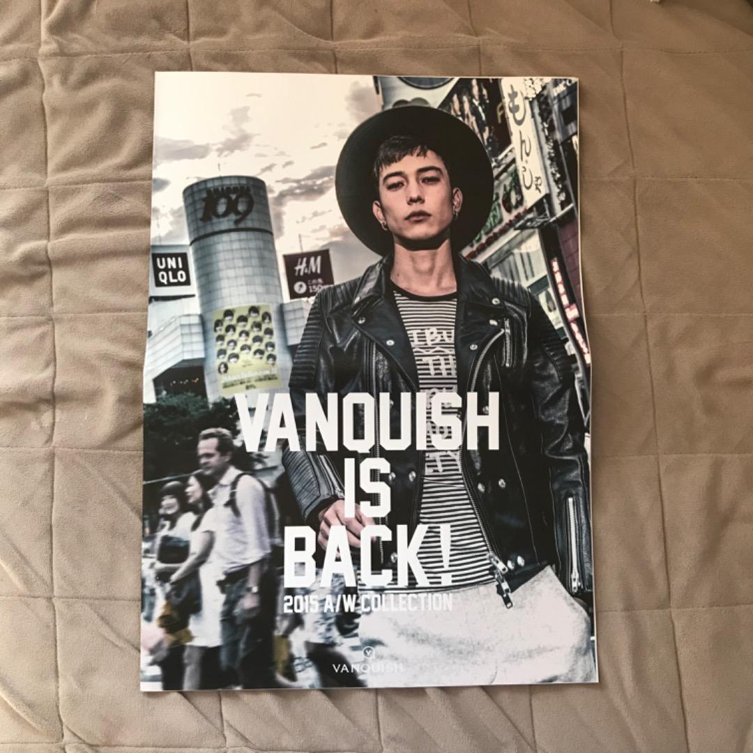 VANQUISH 2015 A/W カタログ　三辻茜　大屋夏南
