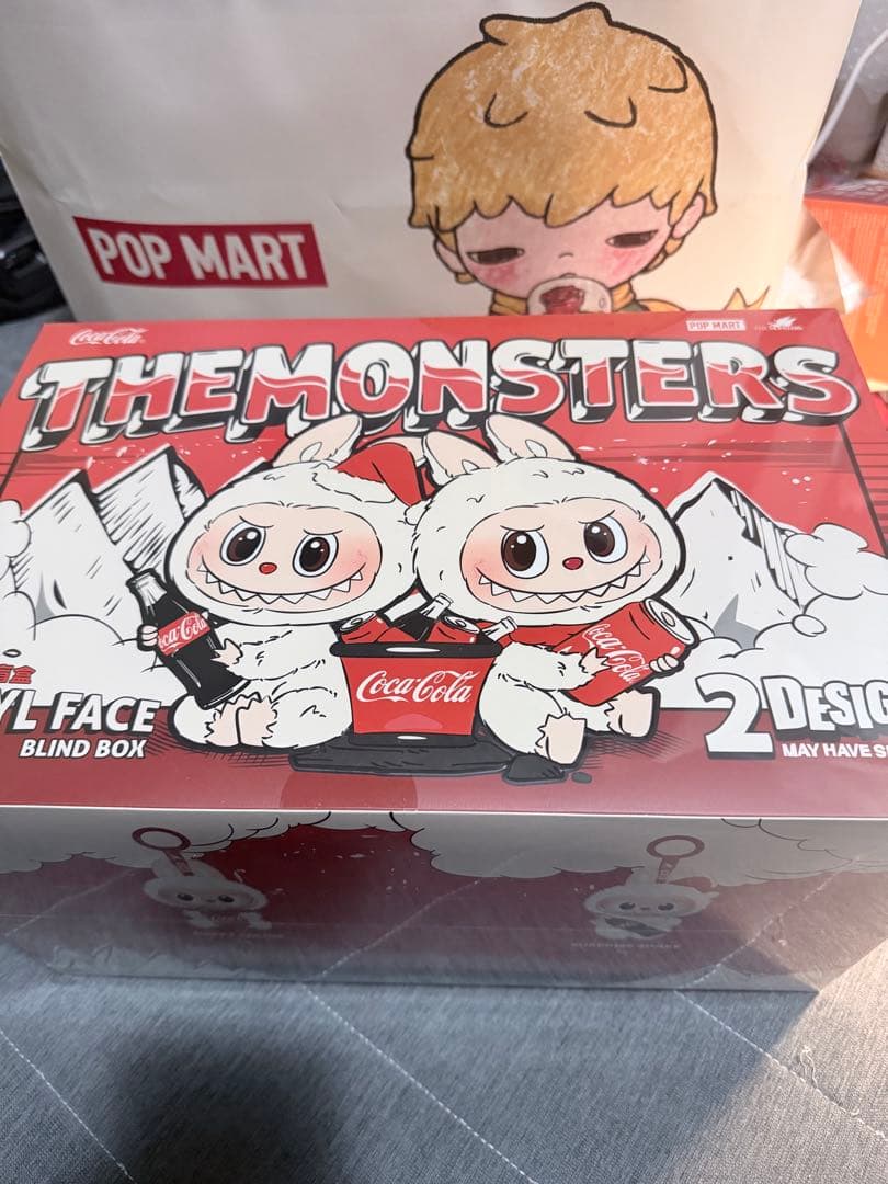 Labubu ラブブ　コカコーラ　Coca Cola ぬいぐるみ 国内正規品2点