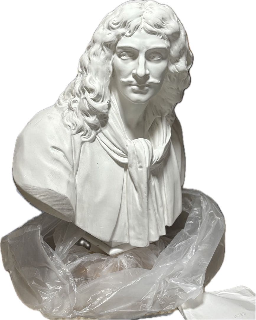 石膏像 モリエール