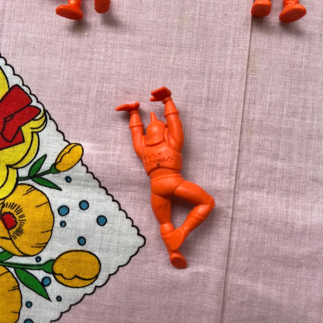 キン肉マン　キン消しオレンジバージョン