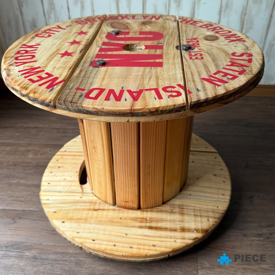 ケーブルドラム 電線ドラム テーブル アメリカン NYC-B 【受注製作】