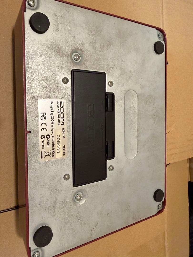 ZOOM B3 ベース用マルチエフェクター