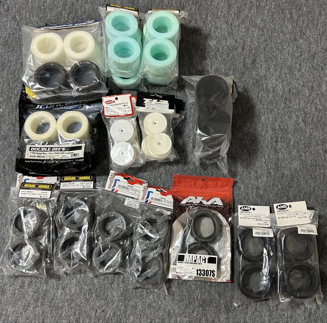 1/10 4WDバギータイヤいろいろ