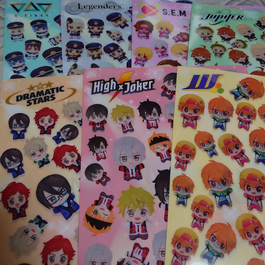 ⭕７種コンプリート　アイドルマスター　SideM　　クリアファイル