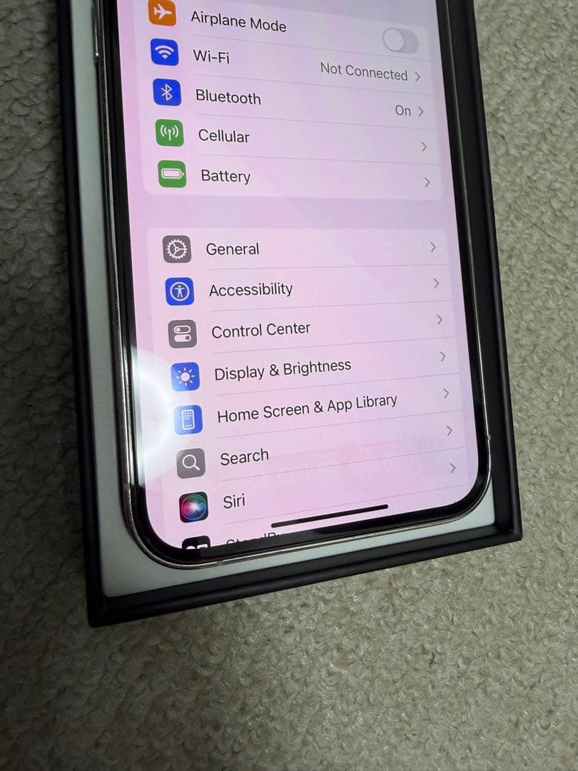 山*口様 Apple iPhone 12 Pro シルバー 本体