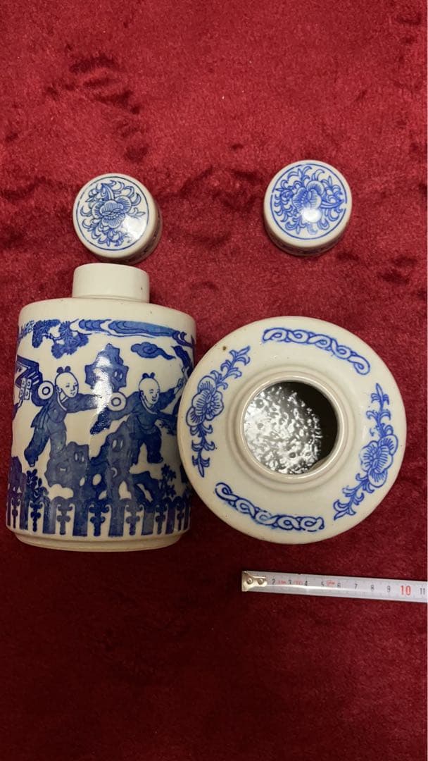 青花瓷瓶2個