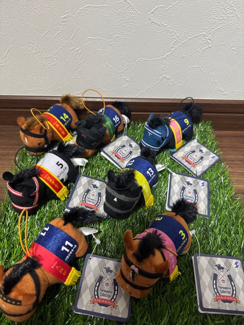 ナムコ限定　ミニマスコット8 サラブレッドコレクション　コンプリートセット