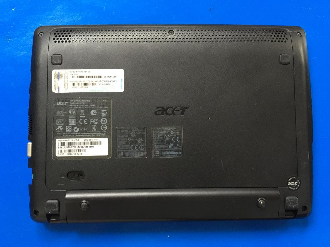 ※厳選Shop　エイサー Aspire AO722 11.6型 軽量・コン