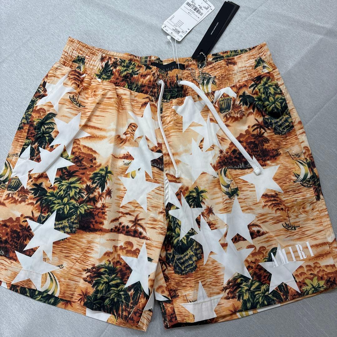 水着・ラッシュガード AMIRI TPOPICAL STAR SWIM TRUNK