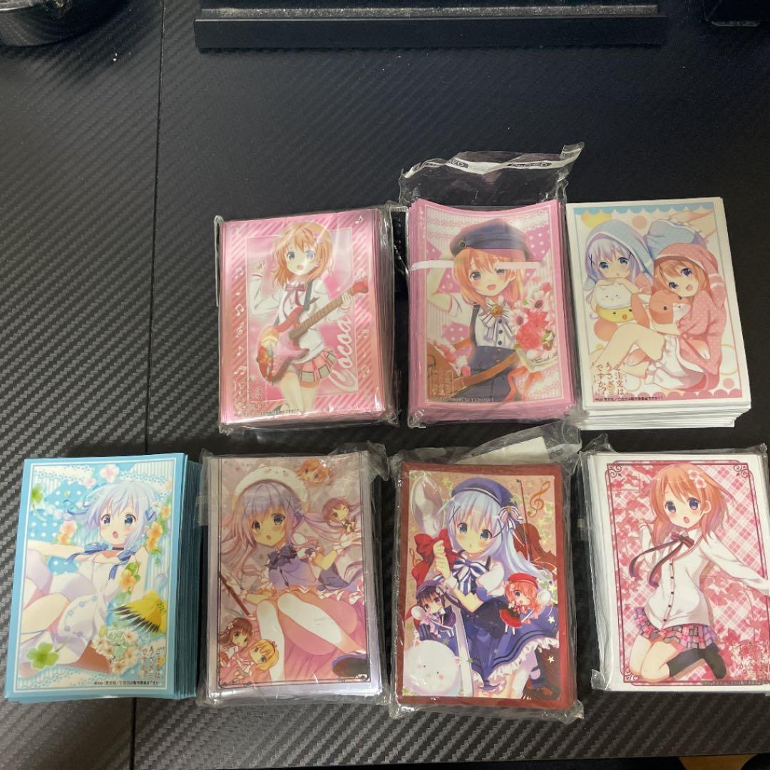 ごちうさ　チノ　ココア　スリーブ　まとめ売り