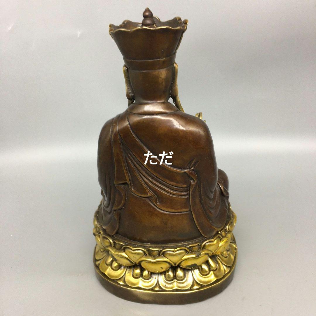 仏教美術 仏像 地蔵王 小仏像 銅製 銅器