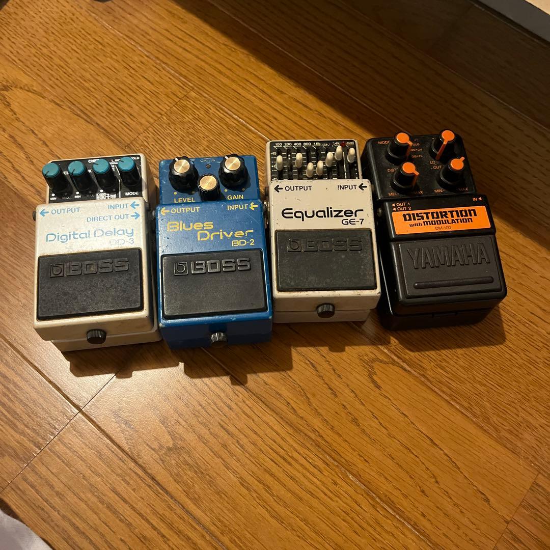 BOSS ギターエフェクター ジャンク品 4点