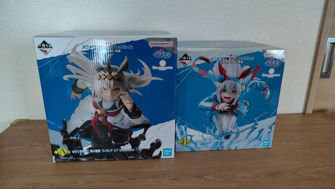 一番くじ ウマ娘 シンデレラグレイ A賞 B賞 オグリキャップ タマモクロス