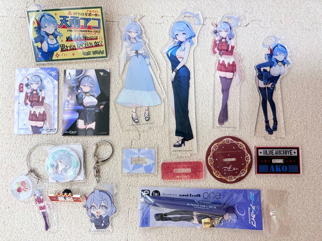 ブルアカ 天雨アコ グッズセット
