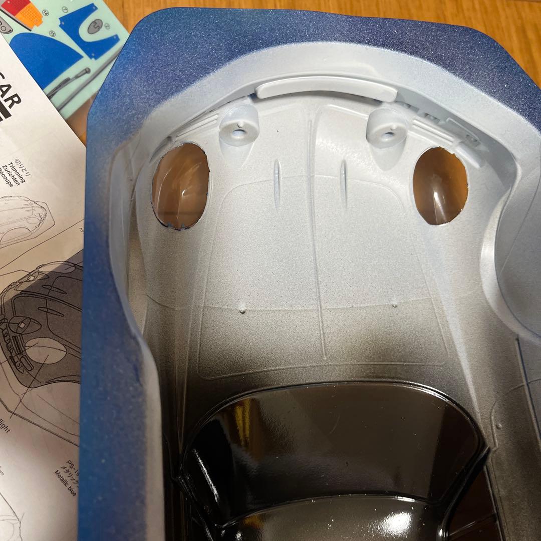 限定　タミヤ　アルピーヌA110　塗装済み　ブルーデカール付き