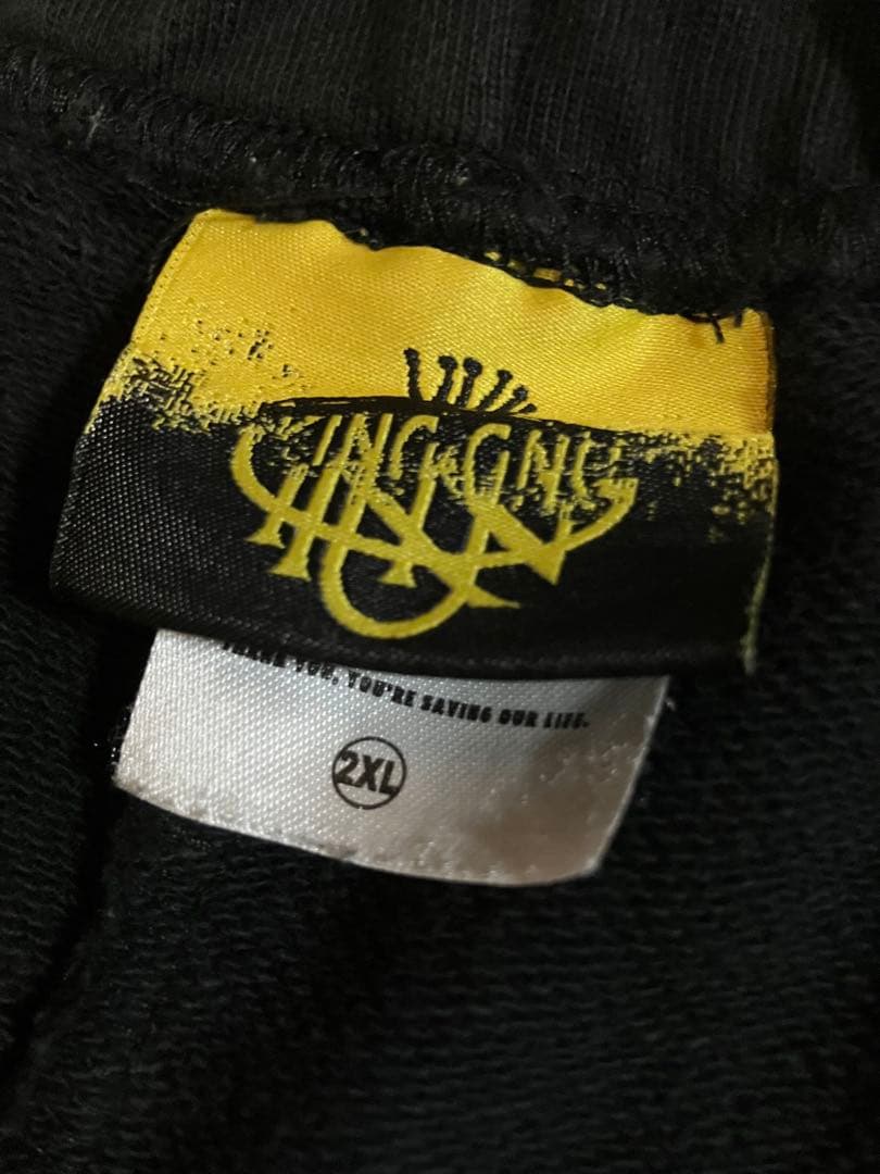 KING GNU DRIPPED SWEAT PANTS WHITE（XXL）